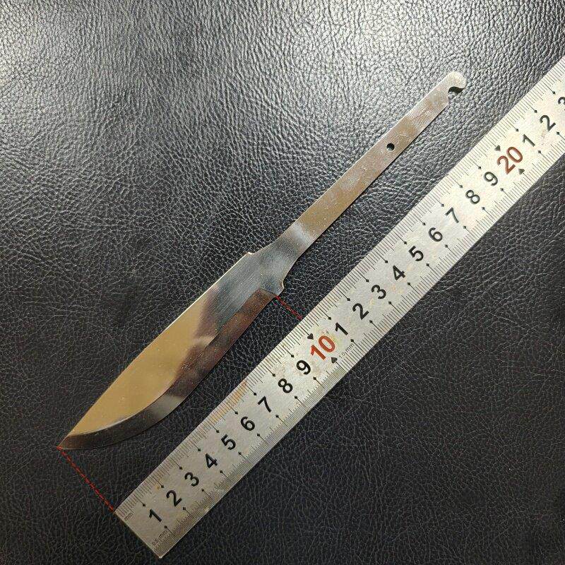 一体龙骨DIY北欧芬兰刀坯数控磨斯堪刃镜光高硬度刃线整齐手工料