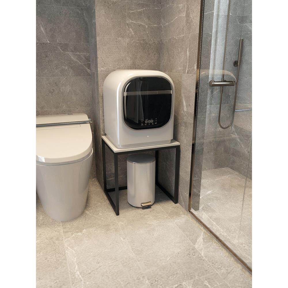 卫生间浴室夹缝收纳架石头M1Q1小吉内衣迷你小洗衣机置物架增高架