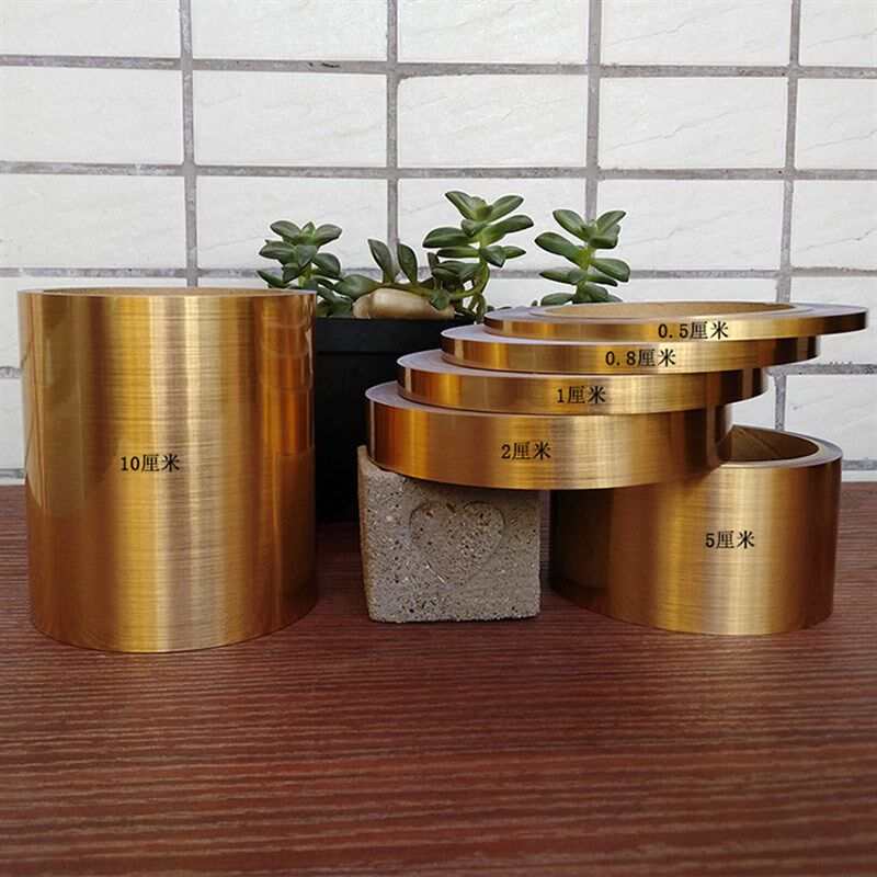 瓷砖美缝贴纸防水自粘电视背景墙楼梯门衣柜桌子金属装饰条美边线