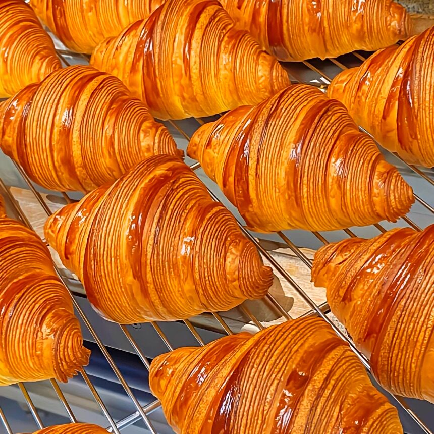 黄油牛角包烘焙面包松软吐司学生早餐代餐办公室下午茶解馋小零食