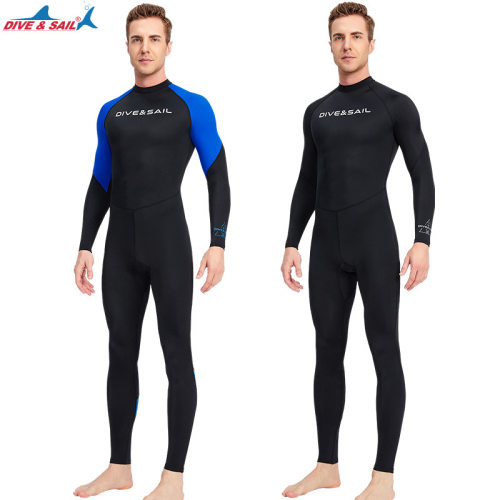 2026新款DIVE&SAIL潜水服男长袖连体防晒潜水衣