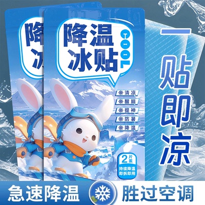 防暑夏季退热冰敷凉爽神器降温