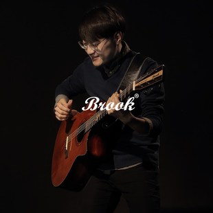 元 41寸电箱 子弹乐手时代布鲁克吉他S25云杉面单板民谣初学入门40