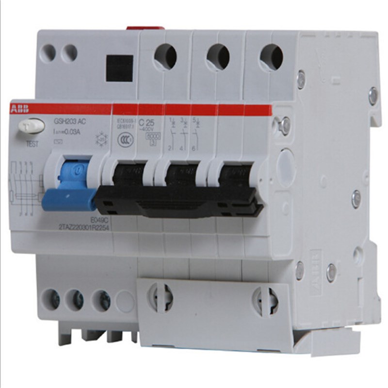ABB 漏电断路器总闸开关 GSH201 /202 / 203/204ABB漏电保护器