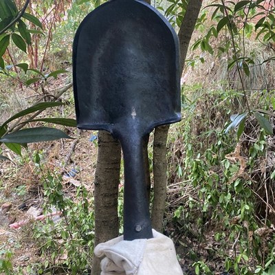 工兵铲铁匠手工锻打铁锹铲子多功能便携式砍树挖土露营钓鱼铲车载