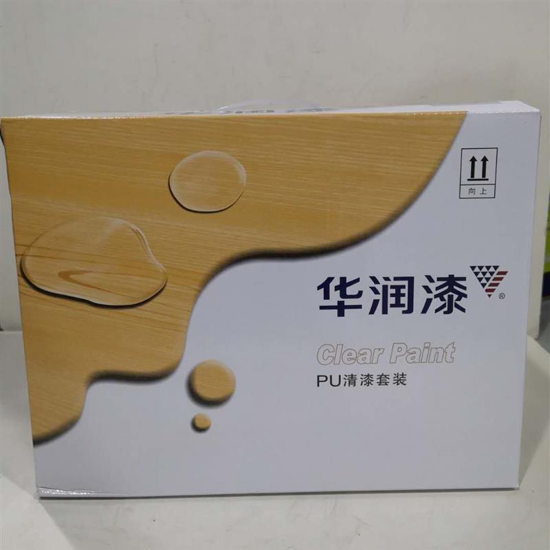 华润漆9KgPU木器漆9公斤家俱漆  金装清味五合一清漆白漆底漆面漆