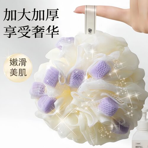 高档超柔软不散大号起泡沐浴球
