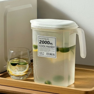 冰箱冷水壶家用凉水杯大容量耐高温储水夏饮料桶泡泡壶凉水壶 新款