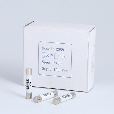 5x20陶瓷保险丝管6*30mm座RO54 RO55 RO56 RO57 RO58安熔断器250V