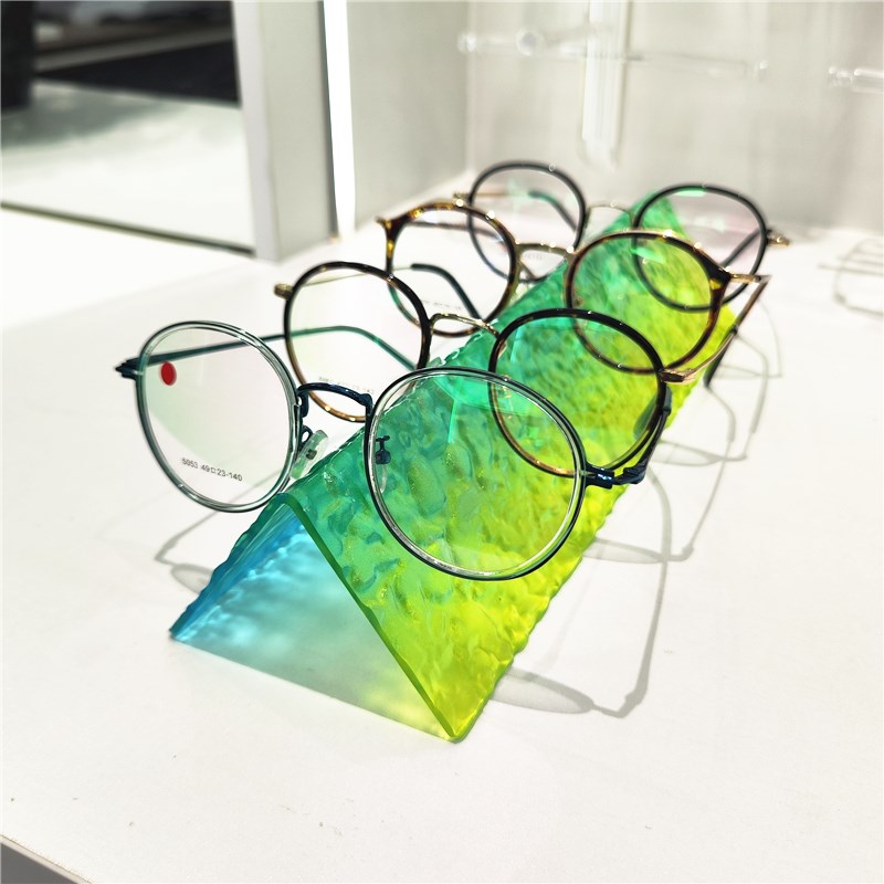 新款亚克力眼镜展示架太阳镜陈列道具收纳架柜台摆设架置放架搁架