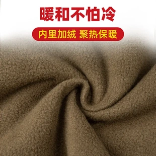 少儿皮冲锋衣套装男新款加绒夹克连帽保暖冬令营服装