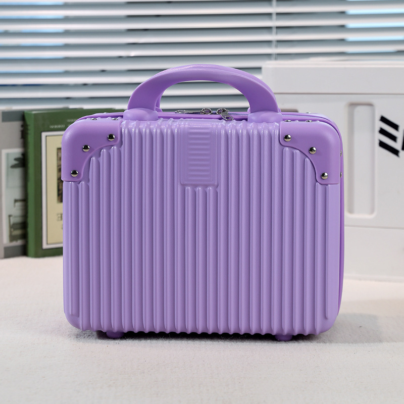 薄荷绿手提箱14寸行李箱女时尚小型16旅行密码箱盒子