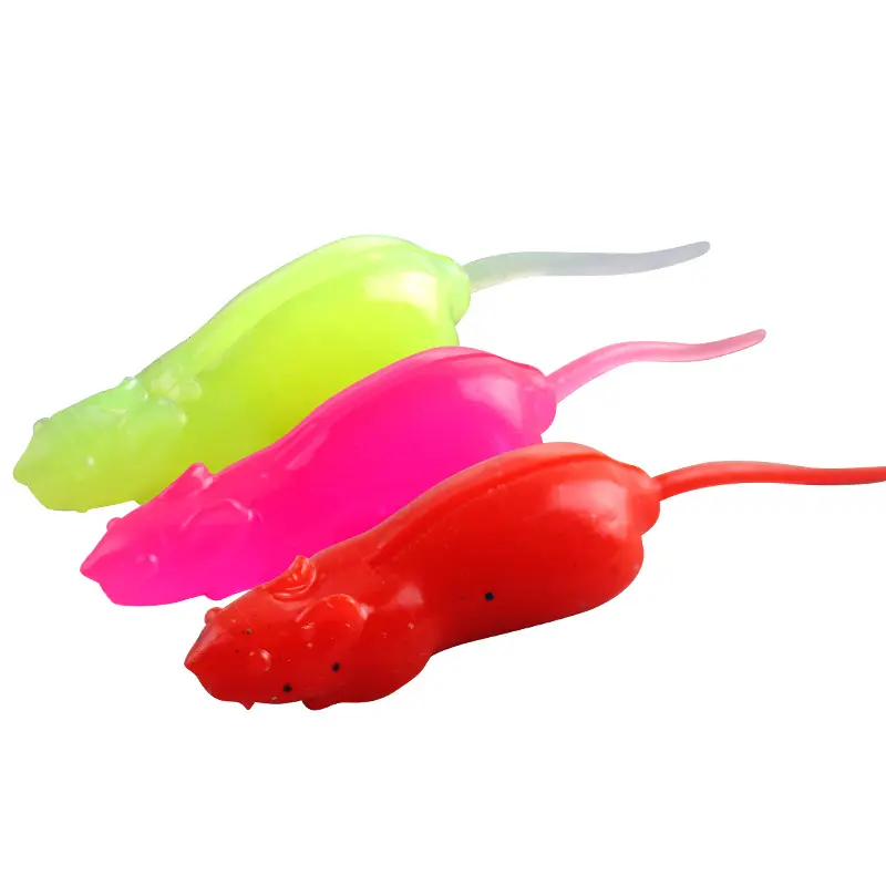 打黑路亚饵老鼠雷鼠浮水雷蛙远投e曲柄钩仿生鱼饵渔具用品9.