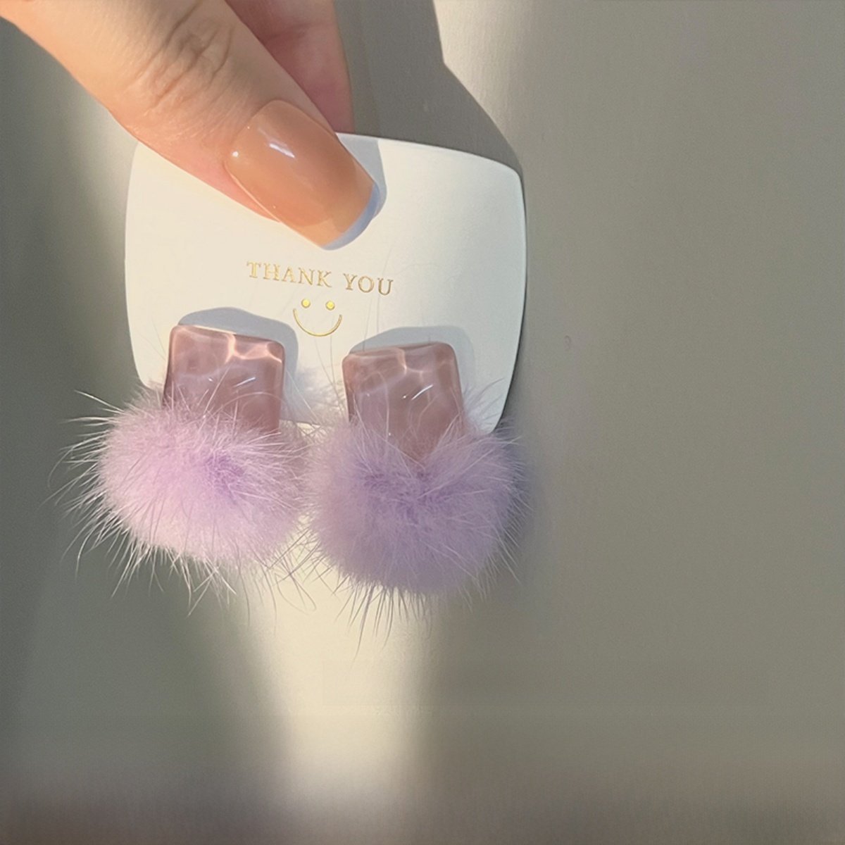 秋冬甜美紫色毛绒耳环女可爱百搭时尚耳钉小众设计高级感温柔耳饰,饰品/流行首饰/时尚饰品新,耳环,淘宝优惠券,粉丝福利购,淘宝优惠卷