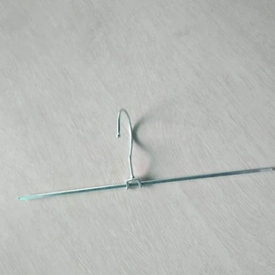 裤夹配件直杆铁线衣钩子包袋衣架配件挂衣袋铁丝衣钩金属直杆挂钩