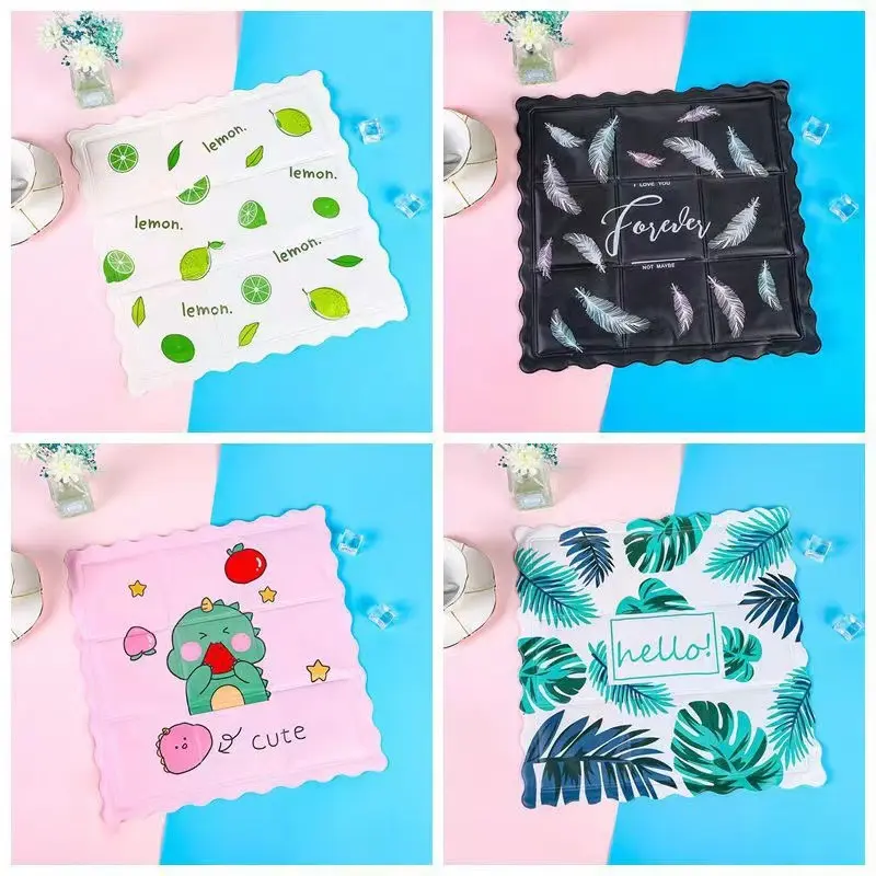 夏季卡通降温冰垫pvc清凉散热垫办公室汽车凉垫坐垫宠物垫子