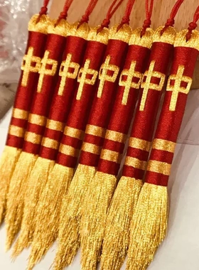 同款金线文昌笔吊坠手工编织金色金榜题名手机挂坠