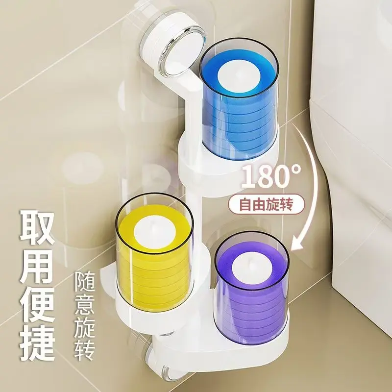吸盘一次性马桶刷死角2025新款壁挂可旋转家用卫生间厕所