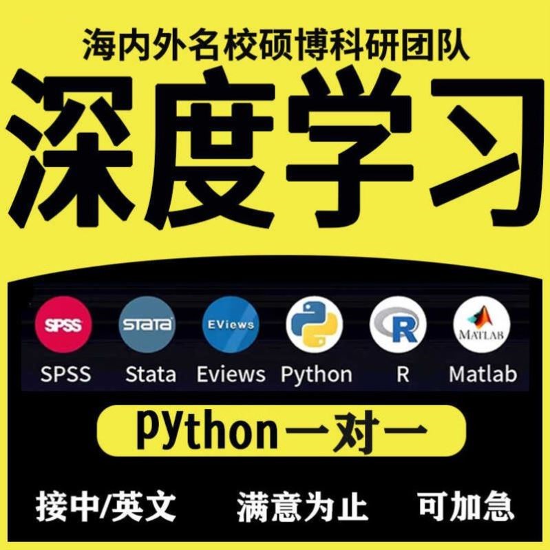 python深度学习机器优化算法代做跑编程服务代码复现指导编写接单