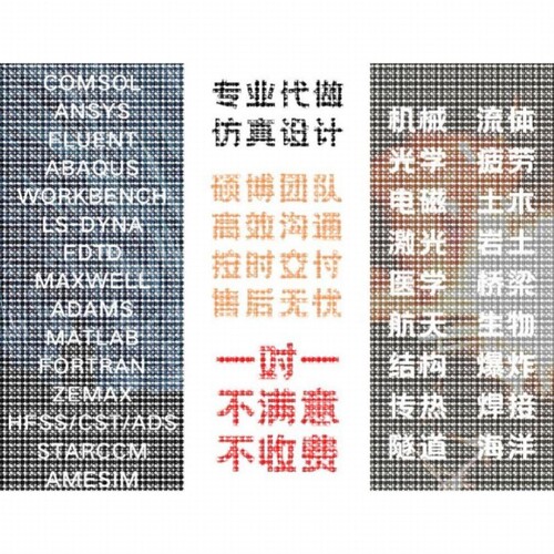 代做matlab/zemax光学/fdtd/comsol光学/cst/ads/hfss天线设计