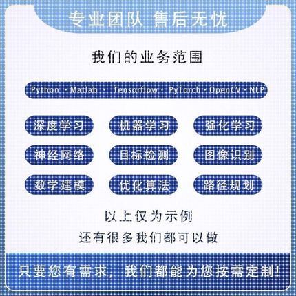 python代编程深度学习机器学习算法程序代做代码编写接单指导调试