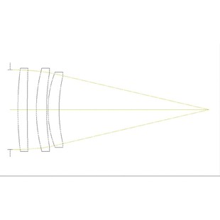 干涉仪配套镜头设计 zemax光学系统设计 光学镜头设计