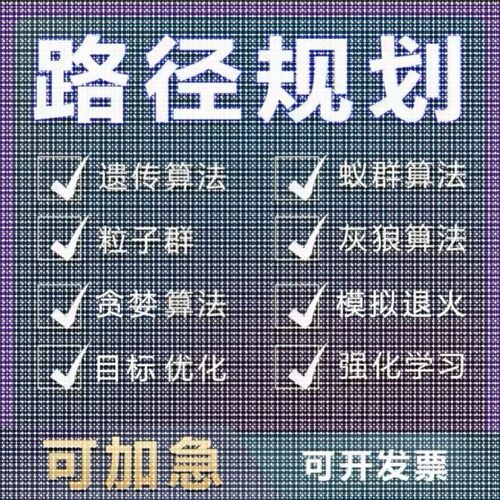 Matlab路径规划遗传粒子群蚁群人工蜂群A*Dijkstra神经网络D*算法
