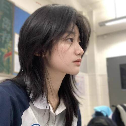 【免戴发网】假发男生狼尾半扎武士头日系少年感鲻鱼头女生短发