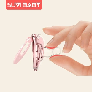 直销宝宝玩偶通用安慰玩嘴仿母乳奶头婴儿全硅胶安抚奶嘴