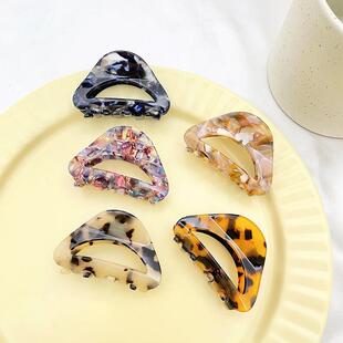 醋酸纤镂空抓夹发夹后脑勺发洗澡发维抓 盘热卖 20HC0252韩6新款 版