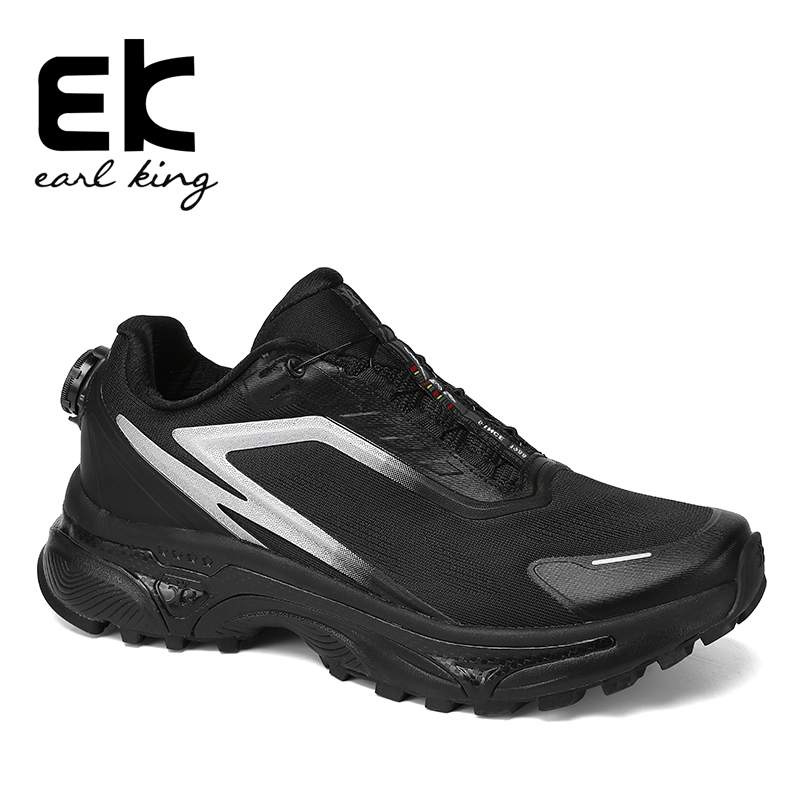 EARL KING送爸爸妈妈礼物旋转扣防臭男女2025新款鞋子跑鞋登山鞋