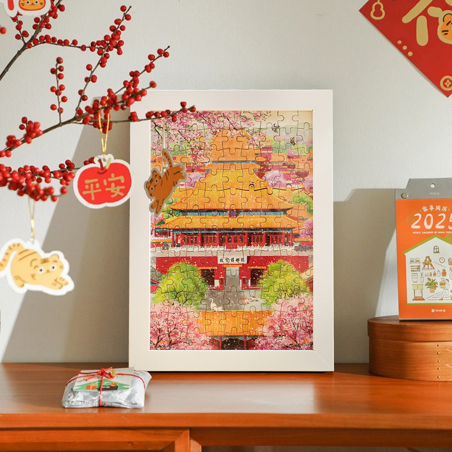 北京故宫四季AR实景拼图益