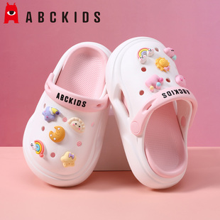 男童软底防滑沙滩鞋 ABCKIDS童鞋 新款 儿童洞洞鞋 女童凉拖 2025夏季