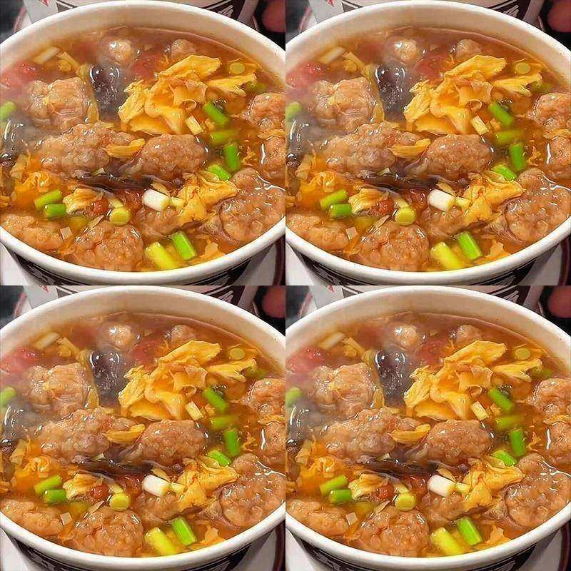 【买六箱送六箱】大桶丸子胡辣汤河南特色美食早餐夜免煮冲泡整箱,粮油调味/速食/干货/烘焙,特色方便粉丝/米线/粥汤速食,淘宝优惠券,粉丝福利购,淘宝优惠卷