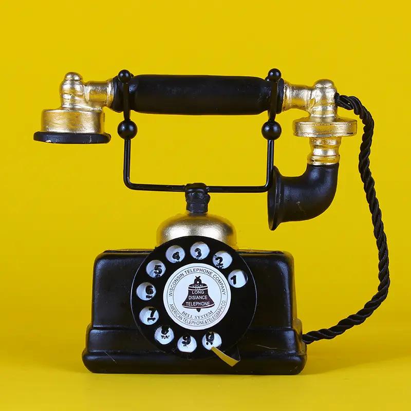 欧式复古转盘摆件家居客厅店铺柜台桌面装饰摆设工艺品装饰摆件