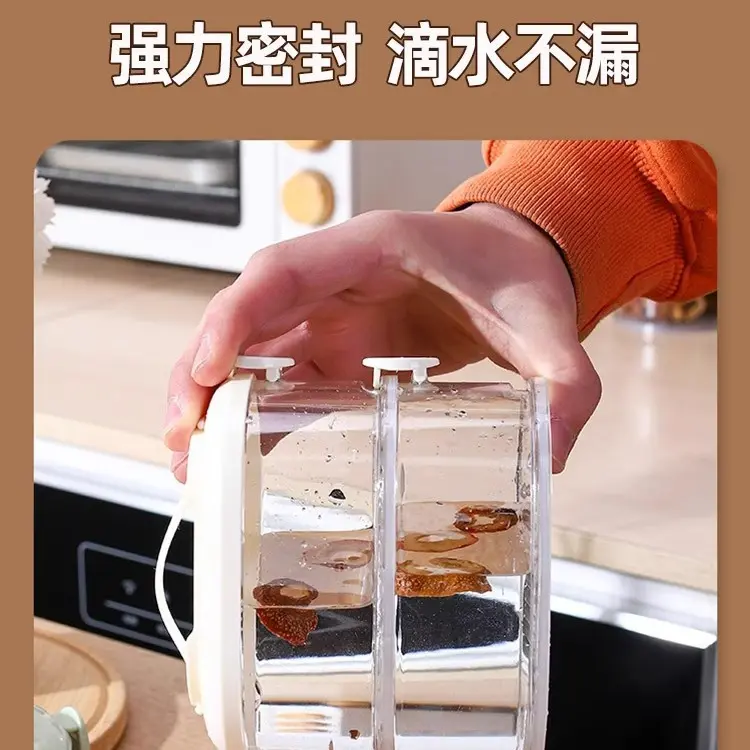 收纳盒厨房家用罐辣椒花椒八角分装储物盒密封罐塑料2014年夏纯色