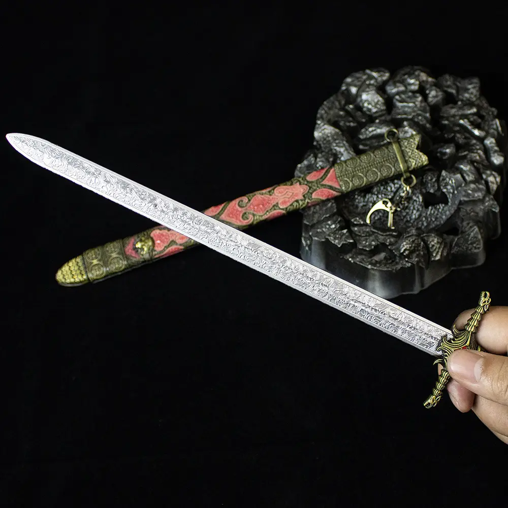 权力的游戏守誓带鞘30厘米金属刀鞘配玩具武器模型摆件合金DQ0