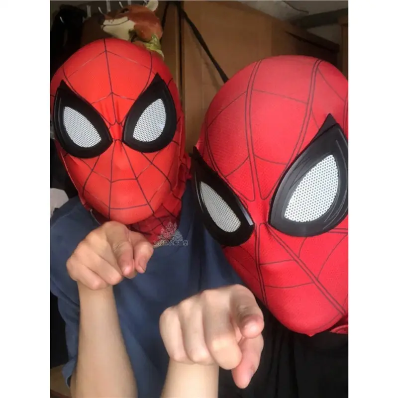 少儿万圣节礼物玩具os电动眨眼面具头套眼睛可动面罩道具防尘面具