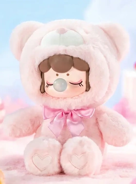 可爱玩偶囡茜缤纷毛绒盲盒潮玩新款节日礼物装饰摆件PVCp-255卡通