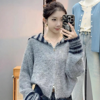 针织开衫外套女早秋2025