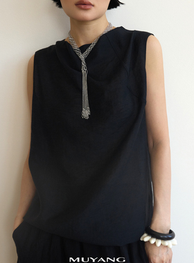 新中式国风月帘项链女配饰