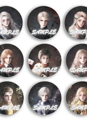 哈利波特魔法觉醒同人秋张吧唧徽章赫敏艾薇马尔福周边挂饰胸针