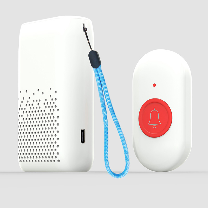 充电老人呼叫器无线n家用牀头一键紧急呼救按铃呼叫铃警报器呼唤