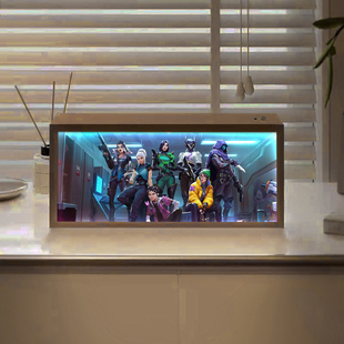 无畏契约周边灯光画瓦罗兰特发光音响小夜灯电竞房卧室床头摆件