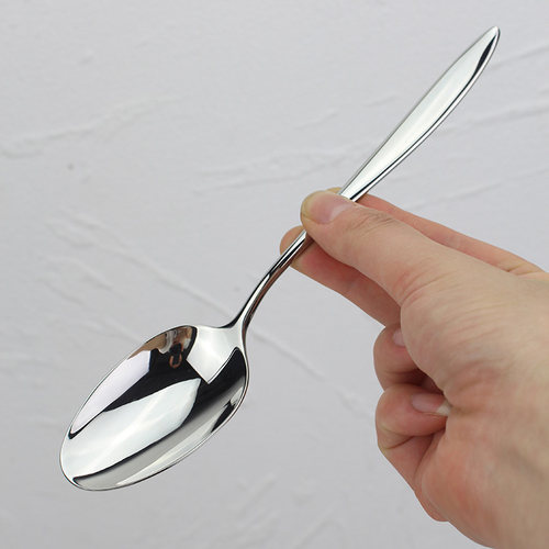 出土耳其鼎奢主餐勺 薄头吃西瓜专用勺干饭勺加深汤匙316不锈钢