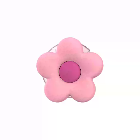 Casosefy 3D Flower Magnetic Stand Silicone Pink Heart Foldable Suction Cup Wave Pattern Universal for Apple Huawei