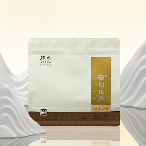 雅茶袋装茉莉花茶花毛峰办公室自立袋口粮茶特色产区茶叶250g一级