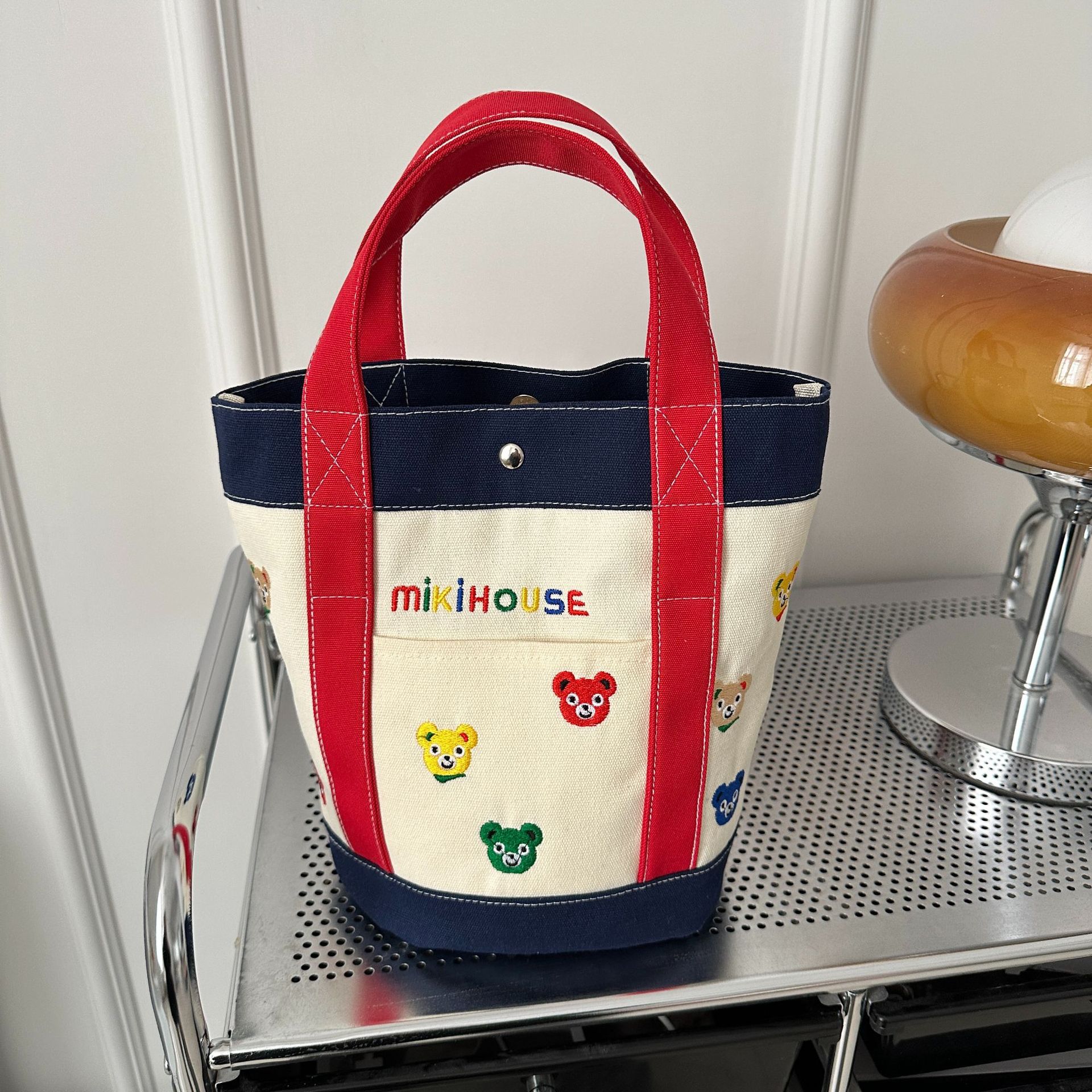 帆布水桶包出门便携包包伴手礼袋