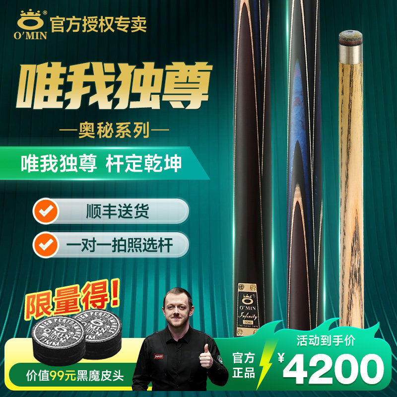 奥秘系列台球杆唯我独尊启蒙斯诺台球杆