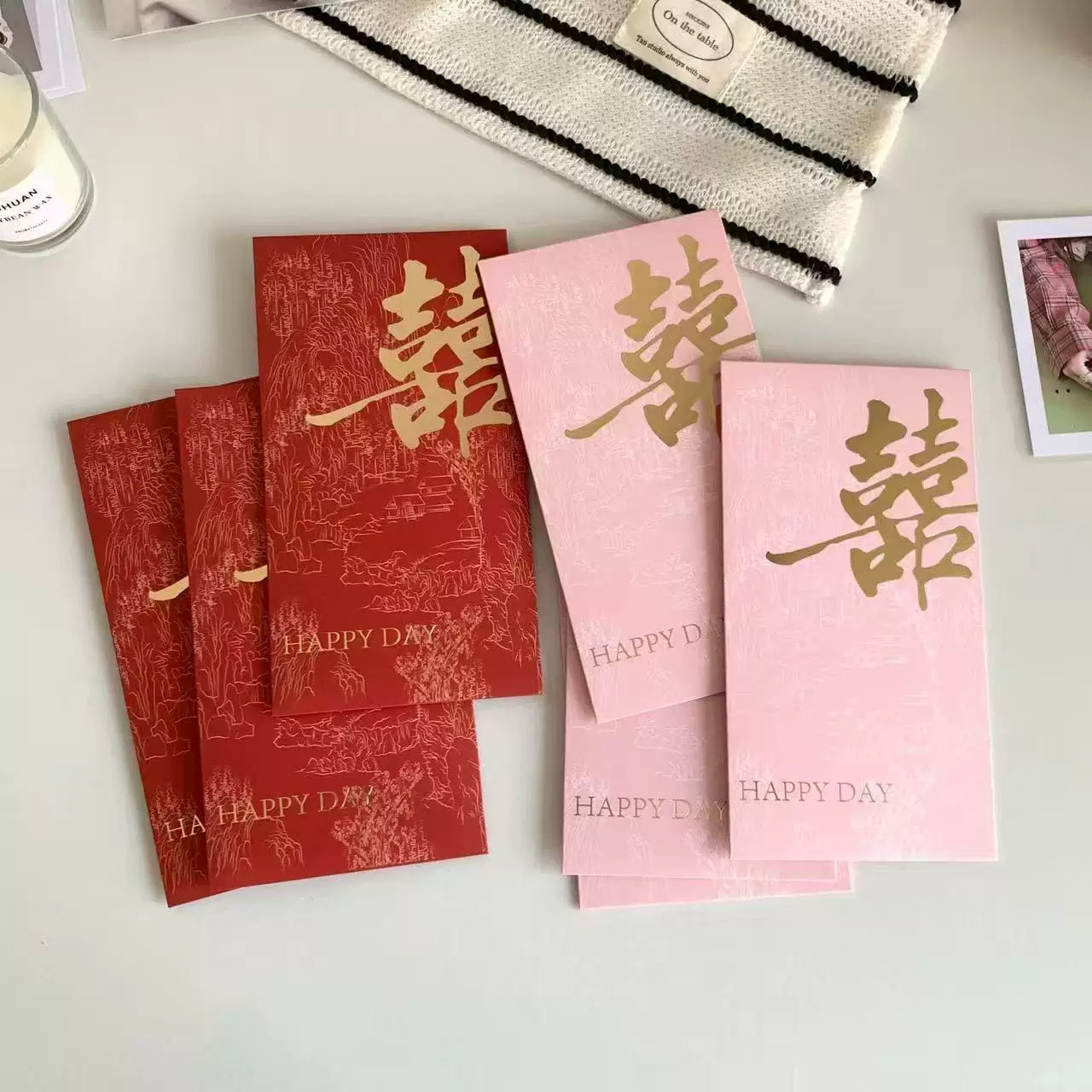 结婚红包袋婚礼专用闺蜜随份子千元喜包订婚高档烫金回礼利是封